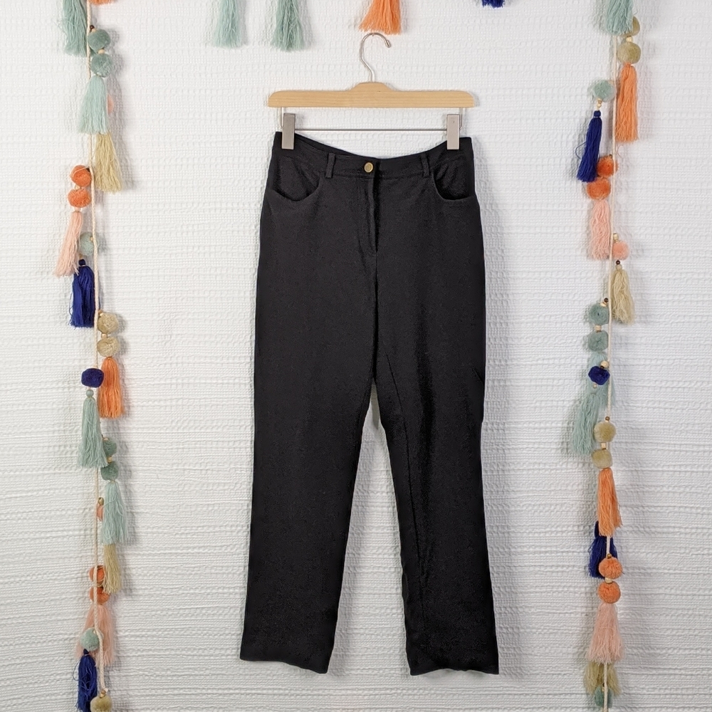 Ellen Tracy Black Skinny Pants